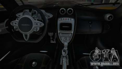 Pagani Huayra Yellow para GTA San Andreas