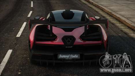 McLaren Senna Black Red para GTA San Andreas