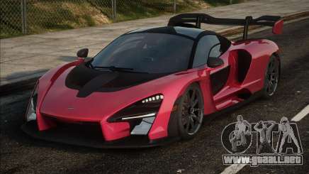 McLaren Senna Black Red para GTA San Andreas