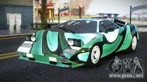 Lamborghini Countach Vintin S6 para GTA 4