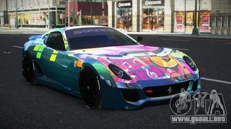 Ferrari 599XX Terno S5 para GTA 4