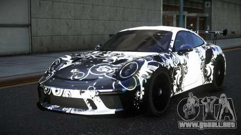 Porsche 911 GT Elnac S11 para GTA 4