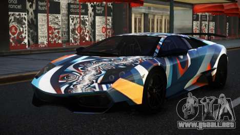 Lamborghini Murcielago Ajusxa S6 para GTA 4