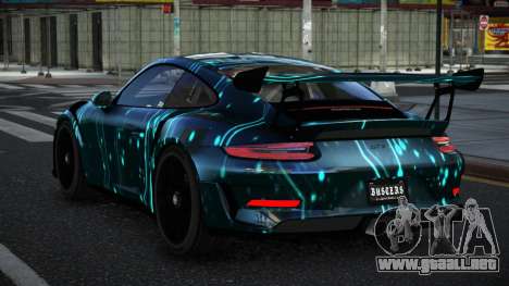 Porsche 911 GT Elnac S8 para GTA 4