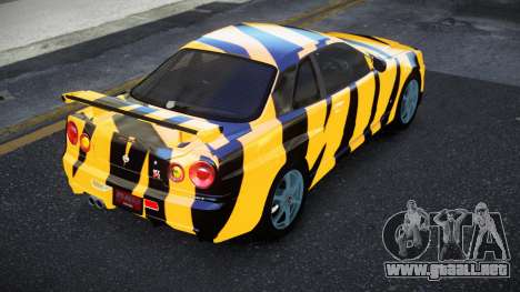 Nissan Skyline R34 Jashra S14 para GTA 4