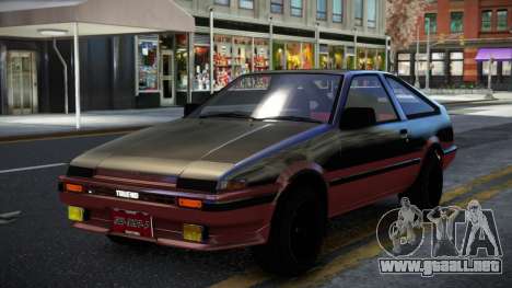 Toyota AE86 Wuside para GTA 4