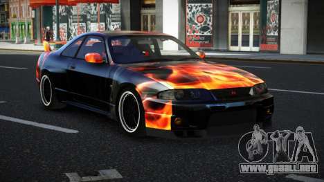 Nissan Skyline R33 Fersa S7 para GTA 4