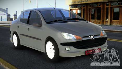 Peugeot 206 Belxav para GTA 4