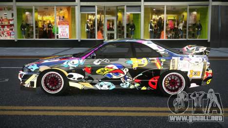 Nissan Skyline R33 Chriley S9 para GTA 4