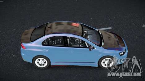 Mitsubishi Lancer Evolution X Moyivoza para GTA 4