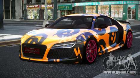 Audi R8 Tycel S13 para GTA 4