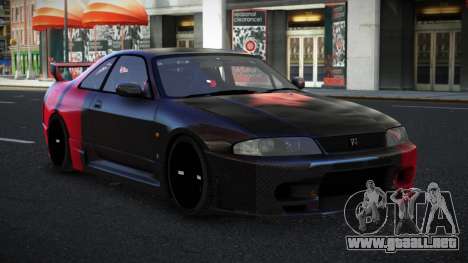 Nissan Skyline R33 GT-R Baslly S5 para GTA 4