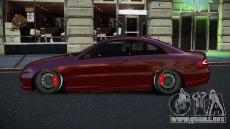 Mercedes-Benz CLK55 AMG Dumanejug para GTA 4