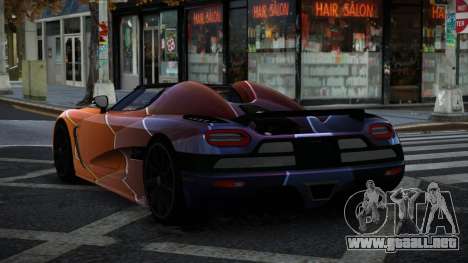 Koenigsegg Agera Brija S6 para GTA 4
