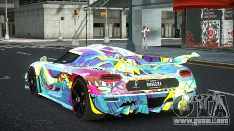 Koenigsegg Agera Jater S8 para GTA 4