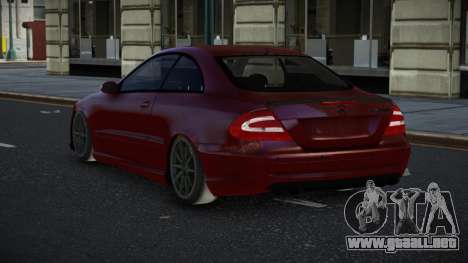 Mercedes-Benz CLK55 AMG Dumanejug para GTA 4