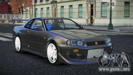 Nissan Skyline R34 Quqetihi para GTA 4