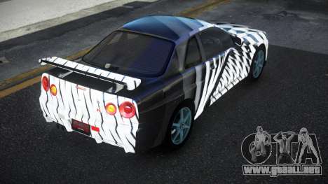 Nissan Skyline R34 Jashra S3 para GTA 4