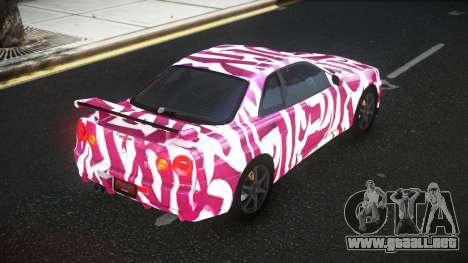 Nissan Skyline R34 Olasin S4 para GTA 4