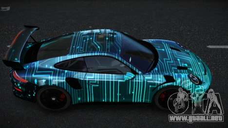 Porsche 911 GT Elnac S8 para GTA 4