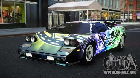 Lamborghini Countach Zamew S12 para GTA 4