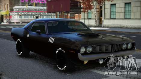 Plymouth Cuda Lotfaroqe para GTA 4