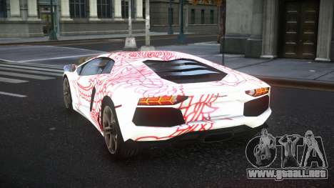 Lamborghini Aventador Hansti S8 para GTA 4