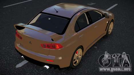 Mitsubishi Lancer Evolution X Cogwa para GTA 4
