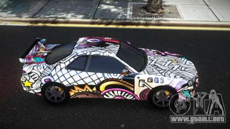 Nissan Skyline R34 Olasin S8 para GTA 4