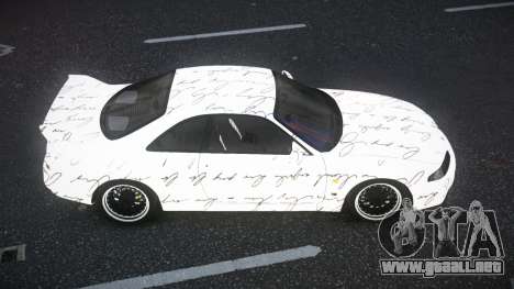 Nissan Skyline R33 Fersa S13 para GTA 4