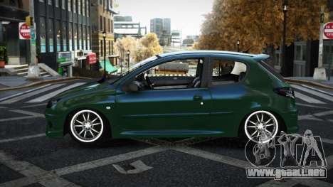Peugeot 206 Wobaneni para GTA 4