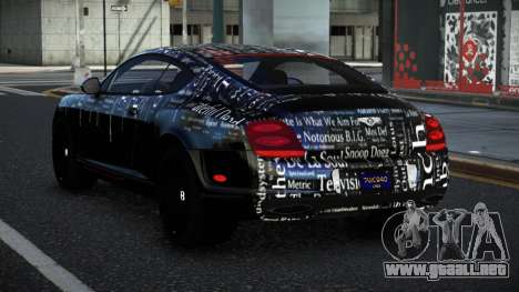 Bentley Continental GT Isian S3 para GTA 4