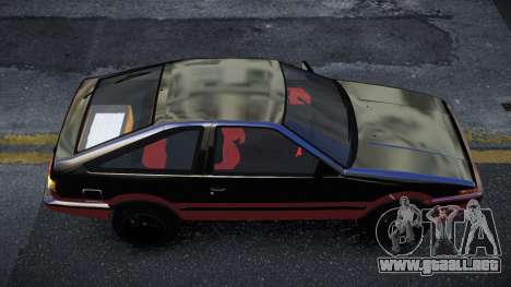 Toyota AE86 Wuside para GTA 4