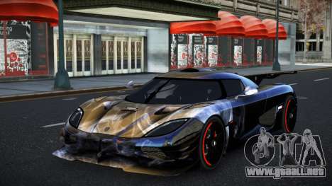 Koenigsegg Agera Jater S9 para GTA 4