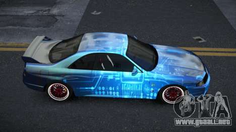 Nissan Skyline R33 Chriley S4 para GTA 4