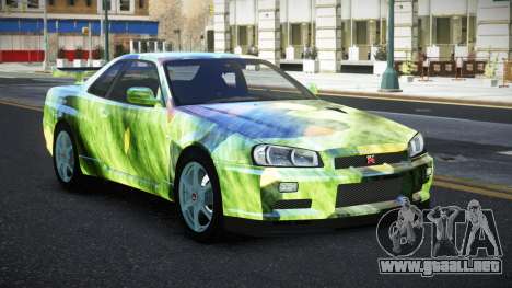 Nissan Skyline R34 Jashra S9 para GTA 4