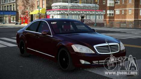 Mercedes-Benz W221 Demte para GTA 4