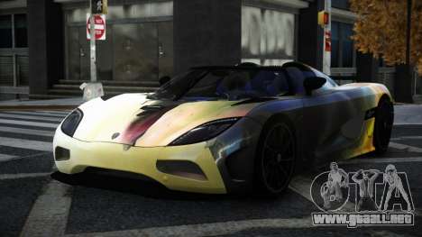 Koenigsegg Agera Brija S5 para GTA 4
