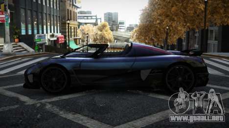 Koenigsegg Agera Brija S14 para GTA 4