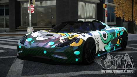 Koenigsegg Agera Brija S13 para GTA 4