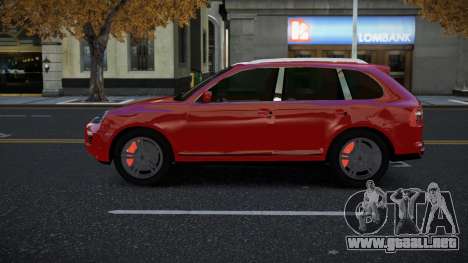 Porsche Cayenne Lihnamite para GTA 4