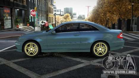 Mercedes-Benz CLK55 AMG Neweconiv para GTA 4