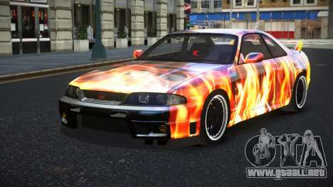 Nissan Skyline R33 Fersa S7 para GTA 4