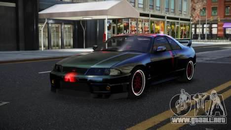 Nissan Skyline R33 Chriley S6 para GTA 4