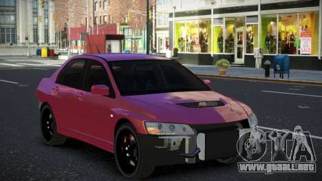 Mitsubishi Lancer Evolution VIII Kequfe para GTA 4