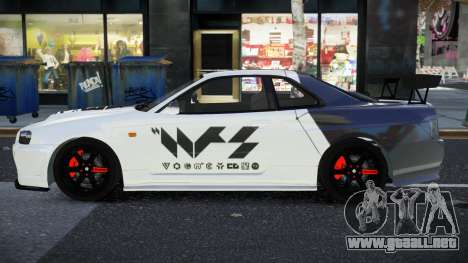 Nissan Skyline R34 Tardu para GTA 4