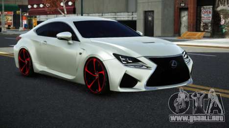 Lexus RC F Duaya para GTA 4