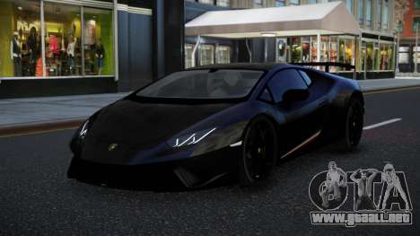 Lamborghini Huracan Quqqononi para GTA 4