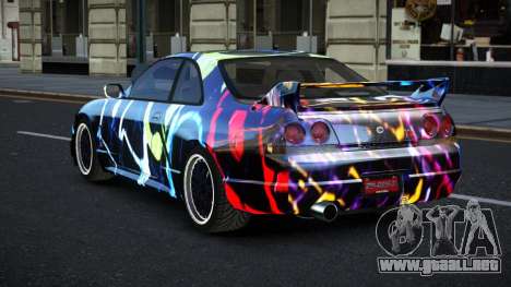 Nissan Skyline R33 Fersa S10 para GTA 4