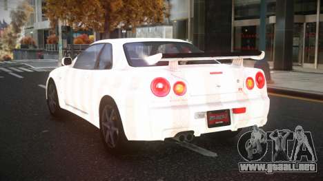 Nissan Skyline R34 Olasin S13 para GTA 4